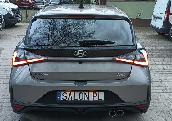 Hyundai i20 cena 61999 przebieg: 27000, rok produkcji 2022 z Biała Piska małe 781